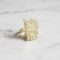 18k Gold HELLO KITTY AK RING