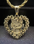14K Gold HK Rollie Cartoon Chain