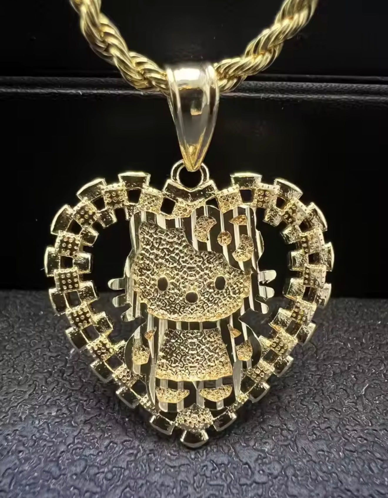 14K Gold HK Rollie Cartoon Chain